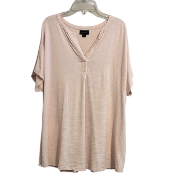 J. Jill Tops - J. Hill Wearever Collection Shirt Sz XL Petite Short Sleeve Rayon Blend Stretch